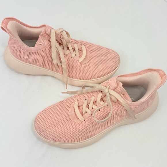 Vivia URBAN Mesh Peach Pink Sporty Athleisure Hands Free Slip On Sneaker - Picture 5 of 16
